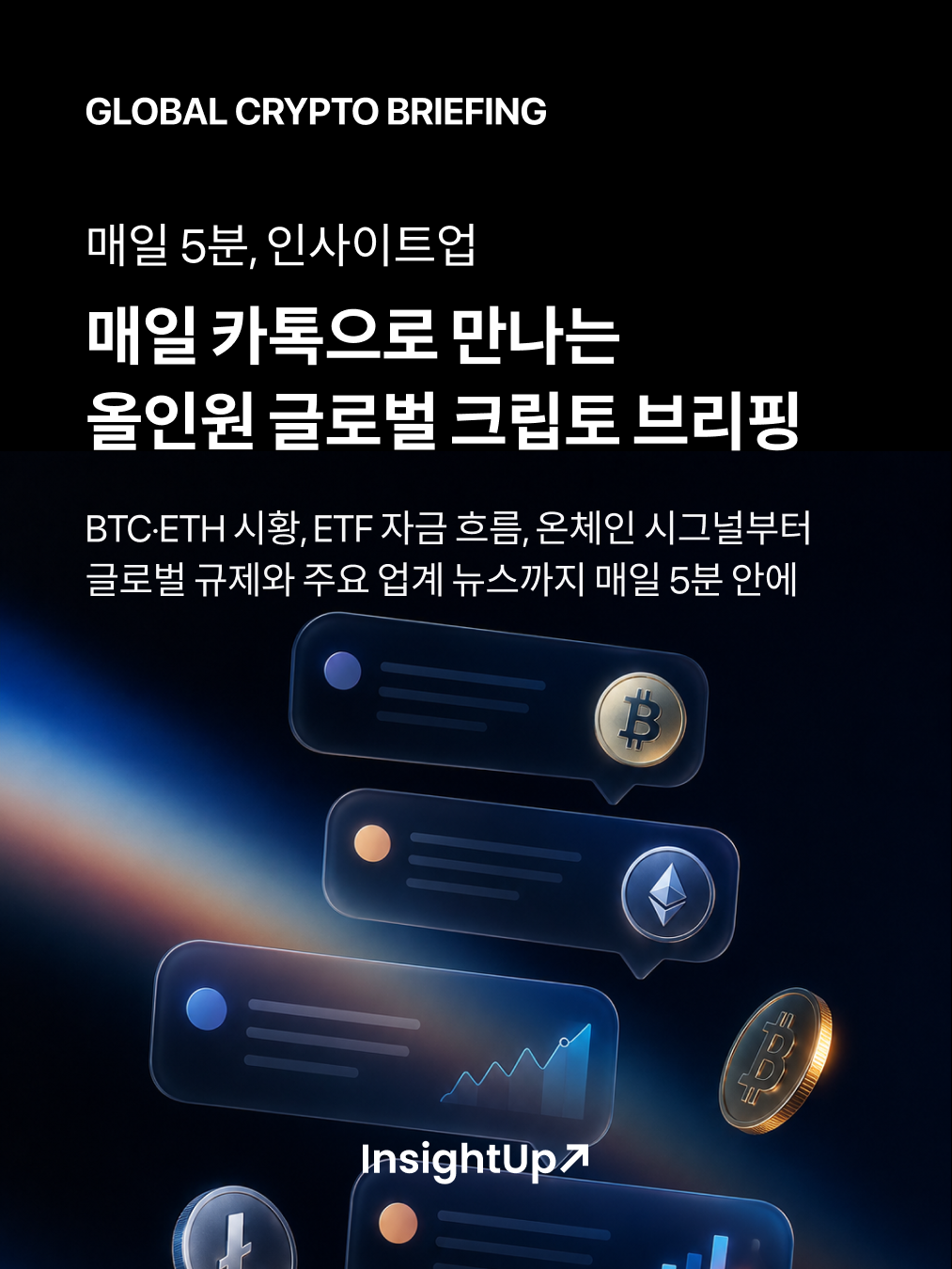 매일 카톡으로 만나는 올인원 글로벌 크립토 브리핑 — 이미지 1
